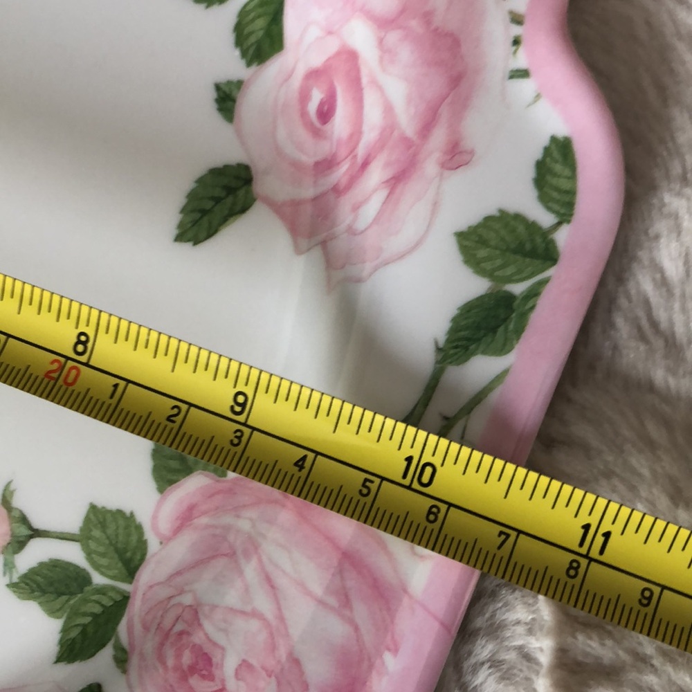 Nanette Lepore Pink Rose Floral Dinner Plates - Picture 6 of 7